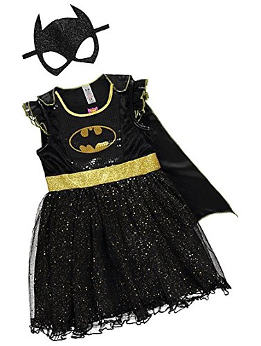 George DC Comics Batgirl Girls Fancy Dress Costume Outfit (7-8 Years)