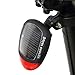 Produktbild Yiwa für MTB Racing Radfahren Solarbetriebene 2 LED Fahrrad hinten zurück Sicherheitsleuchte Solarleuchten mit 3 Modi Bike Tail Light