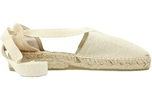Alpargatus - Espadrillas Valencianas in colore beige screziato con cuneo basso