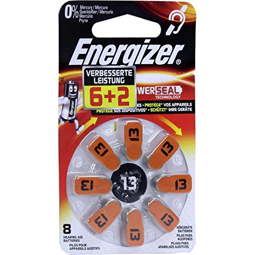 Preisvergleich Produktbild ENERGIZER Hörgerätebatterie 13 8 St