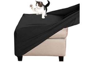 FAIRUO Jacquard Velvet Ottoman Covers - Slipcover for Footstool, Pouffe, Foot Stool - Stretch Fit - Square, Rectangle, Round - Small, Large - Color: #03