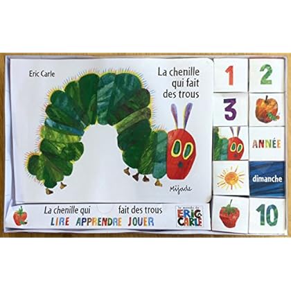 La chenille qui fait des trous : Avec 10 cubes