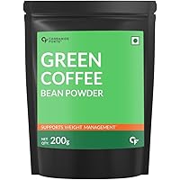 CF Green Coffee Beans Powder for Weight Loss with High CGA & Low Caffeine - 200g Veg Powder