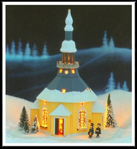 Preisvergleich Produktbild Lichterhaus Seiffener Kirche mit Kurrende