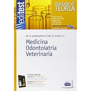 EdiTEST 1. Kit completo di preparazione ai test di accesso in medicina, odontoiatria,
