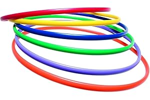 KAYNUR FunFit Hula Hoops 55/65/75CM for Children and Adults HDPE Material - Perfect for Fitness, Exercise, and Outdoor Fun Ideal for Gym, Yoga, and Summer Sports Activities