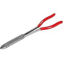 SK Hand Tool 11 Inch Extra Long 45Deg Angle Needle Nose Pliers 17831 - View #6