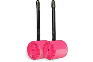 CYCLAMI Lot de 2 Chambres à air TPU pour Vélo de Route, Ultralégères 24 g 700C x 23C/25C/28C/30C/32C, Valve Presta 45 mm/65 mm/85 mm