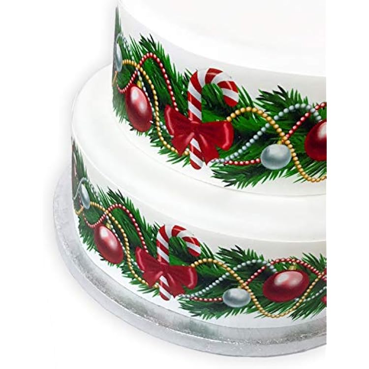 ScrapCooking Happy New Year LED Cake Topper - Wooden Light Up Decoration For Cakes & Desserts