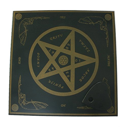 Witchboard Pentagramm klein in englisch handgearbeitet - Hexenbrett - Esoterik Magie