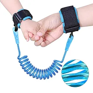 VRT Pack Child Anti Lost Wrist Link Skin Care Wrist Link Belt Sturdy Flexible Safety Wristband Leash Travel Outdoor Shopping for Kids and Toddlers