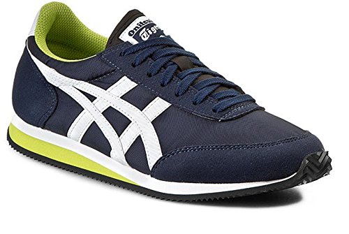 Onitsuka Tiger - Baskets Mode pour Homme - Bleu Marine/Blanc- 14 UK / 49 EU