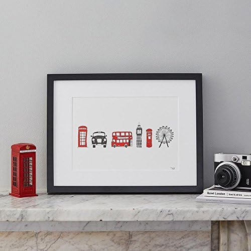 London Skyline A4 Print