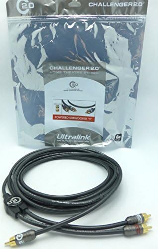 UltraLink Challenger 2.0 Subwoofer cable 6 meter C2SY-6M built in y-adapter