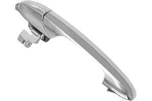 HOYPEYFIY Linker Griff für Fiat 500 Beifahrerseite Türgriff Chrom Türgriff 735592026 73545876