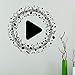 Produktbild Smntt Musical Notes Wandaufkleber Musik Play Button Wandtattoo Musical Wandmalereien Home Decor Vinyl Music Notes Aufkleber