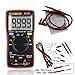 Produktbild 4EVERHOPE AN8009 Automatische Reichweite Handheld Digital Multimeter Test AC / DC Spannung, Gleichstrom, Widerstand, Kontinuität, Dioden, Transistor für Auto, Elektrotechnik Orange