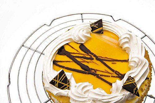 SIDCO ® Kuchengitter Tortenkühler Tortenunterlage Auskühlgitter Tortengitte Kuchen rund - 2