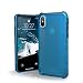 Produktbild Urban Armor Gear Plyo Hülle für das Apple iPhone Xs / X Handyhülle nach US-Militärstandard (Qi kompatibel, Verstärkte Ecken, Vergrößerte Tasten) - blau (transparent)