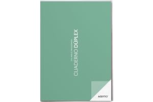 ADDITIO - Cuaderno Dúplex para el profesorado | Evaluación continua | Seguimiento del alumnado | Registro de asistencia por meses | Tamaño A4 | Español | Verde