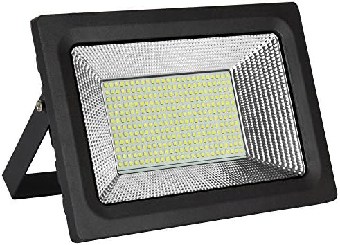 Jadidis Outdoor LED Floodlight 50W Super Bright 5000lm Cool White IP66 Waterproof Garden Security Spot lights Halogen Bulb Equivalent [Energy Class A+]
