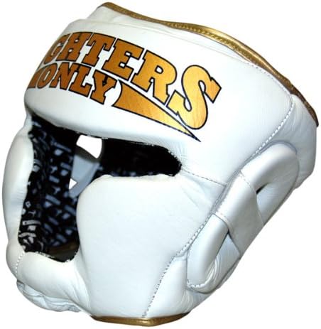 Fighters Only Men's Head Guard - White, Large