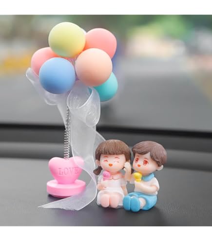 Auto Dekoration Süße Paar Figuren - Kuss Puppen Für Armaturenbrett