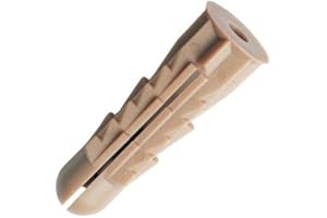 SCELL-IT, Cheville polypropylène Ø8x30, Sachet de 100, MUTP08, robustes et polyvalentes pour vos fixations