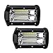 Produktbild Favoto 2 x 36W LED Arbeitsscheinwerfer Auto Offroad Zusatzscheinwerfer Bar Car LED Work Light IP67 Wasserdicht für SUV UTV ATV Jeeps LKW Traktoren Geländefahrzeuge