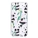 Produktbild Honor 9 Hülle, Huawei Honor 9 Hülle, Anlike für Huawei Honor 9 (5,2 Zoll) Case / Handy Hülle / Schutzhülle / Handytasche / Cover / TPU Silikon Handy Tasche {Durchsichtig Muster Serie} - Kleiner Panda