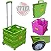 Produktbild MP Essentials Robuster falt- und tragbarer Transportwagen fürs Shopping und Camping, 40 kg Maximalgewicht lindgrün