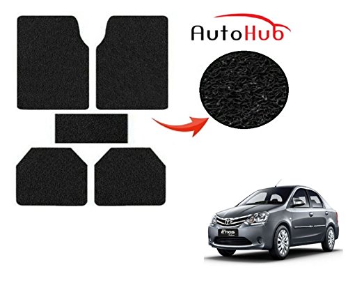 Auto Hub Anti Skid Curly Car Mats For Toyota Etios - Black RS.1199 (33.00% Off) - Amazon