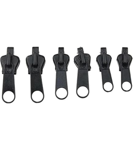 12 Pièces Tête De Fermeture éclair De Rechange – Clips Réparables Pour Sacs, Vêtements, Tentes (3 Tailles, Installation Sans Couture)