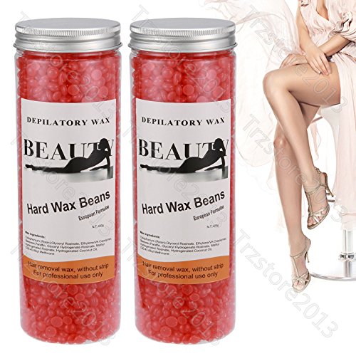 Anmas Home Rose No Strip Hair Removal Hard Wax Beans Depilatory for Man and Woman for Men & Women