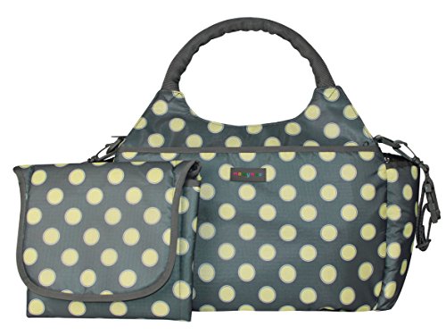 Momymoo Mono Polka Dot Baby Changing Bag