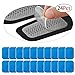 Produktbild MiMiya EMS Gel Pad Ersatz Gel Blatt Abs Trainer Ersatz Pad Perfekte für EMS Muskelstimulator Bauchmuskulatur Muskel Toner Ab Trainer EMS Trainingsgerät 24 Stück Gel Pad