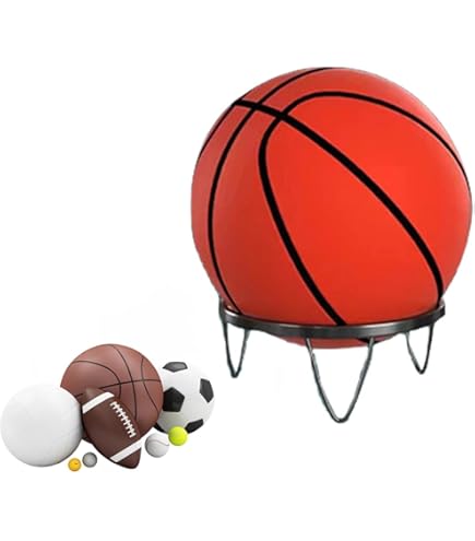 Ballaufbewahrung Ständer - Vertikales Ballregal Für Basketball, Fußball & Volleyball