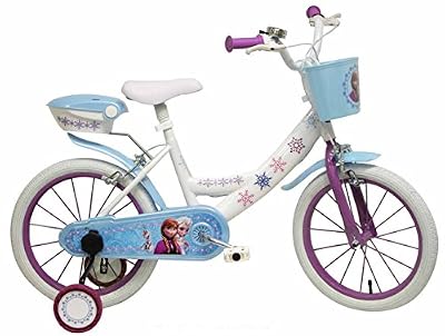 Disney La Reine des Neiges Vélo Enfant Blanc/Bleu 16"