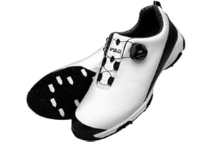 PGM wasserdichte Golfschuhe für Herren, rutschfeste, Atmungsaktive Golfschuhe mit Lace System