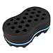 RioRand® Magic Twist Hair Sponge,Barber Sponge Brush 2 in 1,10 & 16 mm Hole diamete(Dimension: 190*115*65 mm)