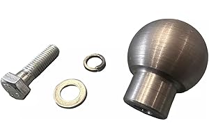 M.A.D MYLDAN AUTO DESIGN ATV Tow Ball Hitch, 50mm, Universal Fit for Honda, Suzuki, Kawasaki, UTV, Quad, Tractor