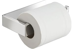 SAYAYO Portarrollos Papel Higienico Adhesivo Pulido Portarollos Papel Higienico Autoadhesivo Porta Papel Higienico de Baño, EGJF2311R-3M-C