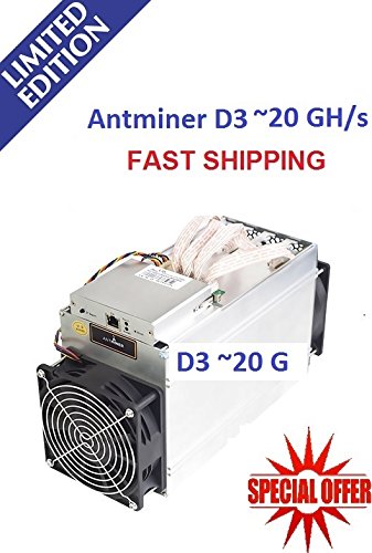 Preisvergleich Produktbild NEW Antminer D3 ~20 GH / s LIMITED EDITION X11 (FREE FAST SHIPPING)