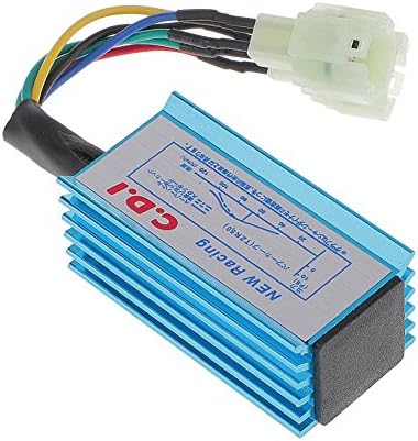 Muse eye Motorcycle 6 pin Ignition CDI Box UNIT Box FOR GY6 50cc 125cc AC fired Aluminum