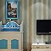 Produktbild WPDecor Mode Persönlichkeit Vlies Nicht Selbstklebende Tapete Für Bar Bekleidungsgeschäft Tapeten Retro Holzmaserung Gestreifte Tapete @ Zrb