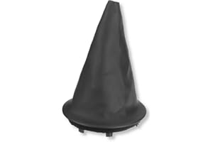 1neiSmartech Soufflets en Similicuir Noir avec Bague de retenue pour Levier de Vitesse Compatible avec Citroen Berlingo III à partir de 2008 Peugeot Partner à partir de 2008