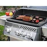 BlueFox Yanmaz Yapışmaz Mangal Pişirme &Ouml;rt&uuml;s&uuml; "GRILLMAT" - 40 cm Genişlik, 0.30mm Kalınlık, Siyah Renk (80x40cm)