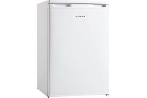 EDESA, Congelador, Modelo EZS, 0811 WH, A, Congelador table Top, Capacidad de 86 litros, Estático, 0,85 m, Clase de Eficiencia Energética F, Blanco