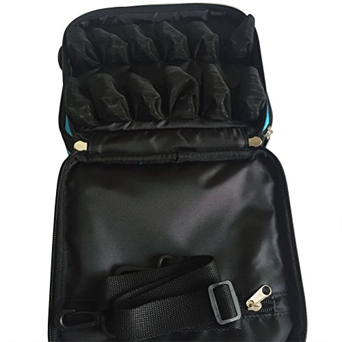 yimoji 42 Flaschen Handheld ätherischen Ölen, der Hüllen, Öle Taschen für 5 ml 10 ml 15 ml Flaschen blau - 4