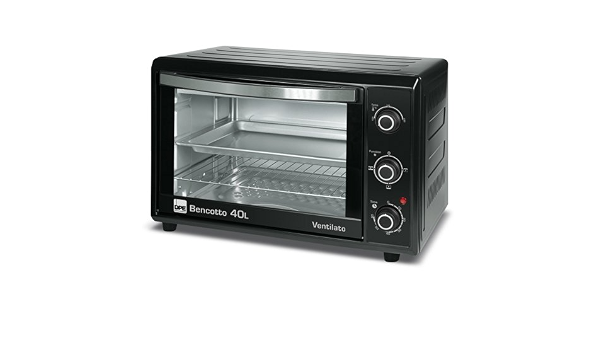 DPE 12219 forno Forno elettrico 40 L 2000 W Nero : Amazon.it: Casa e cucina